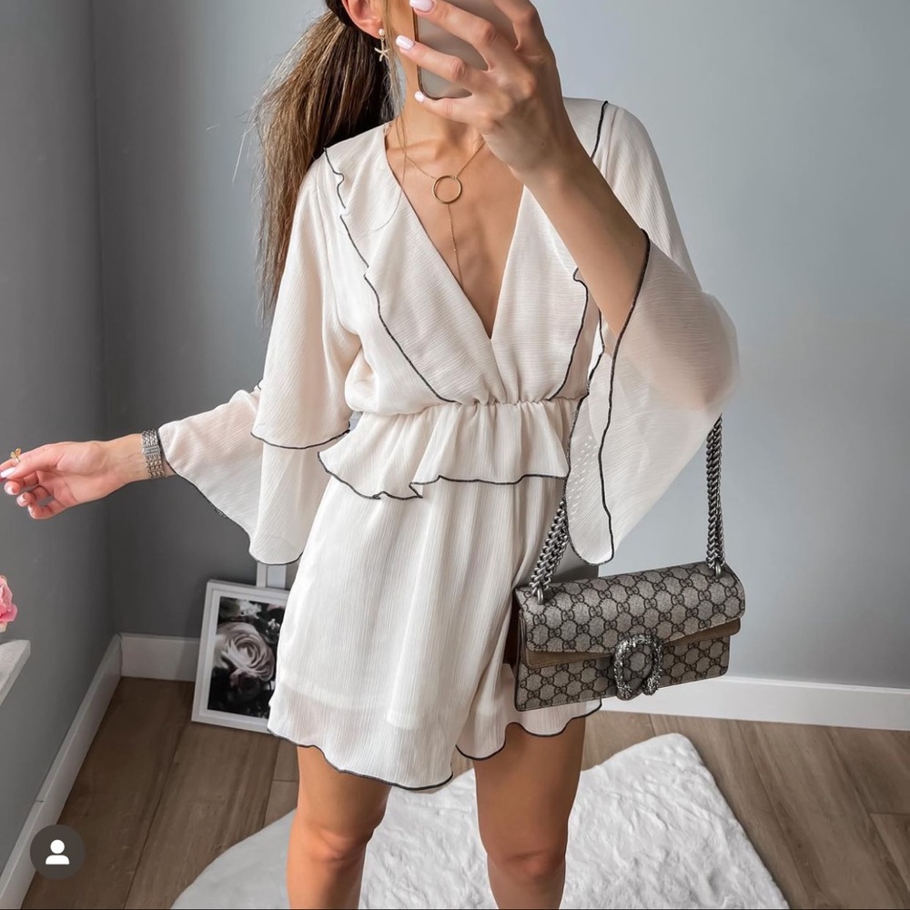 ZARA | NWT RAFFLE SHORT JUMPSUIT BLOGGERS FAVORITE